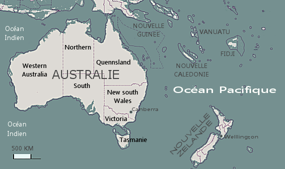 carte-nouvelle-zelande-australie