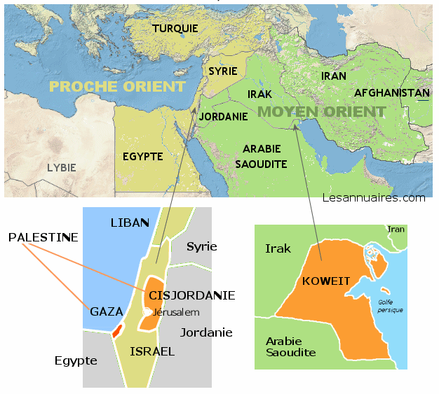 Proche et Moyen Orient