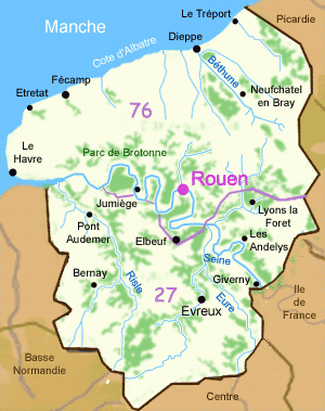 region de haute normandie