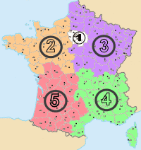 indicatifs telephoniques régionaux en France