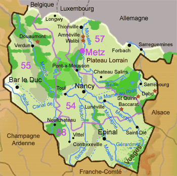 metz region lorraine