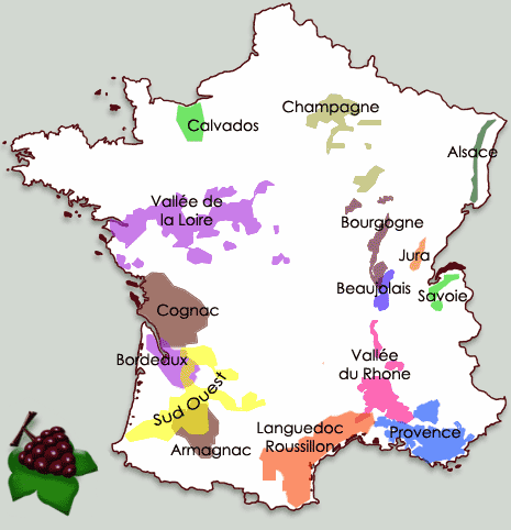 vignobles français